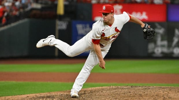 St. Louis Cardinals pitcher Ryan Helsley